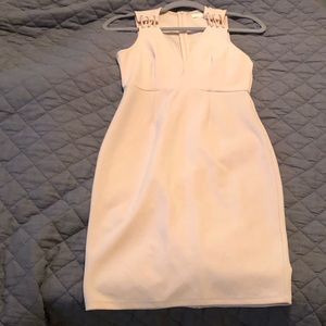 Pastel pink dress perfect for a night out!